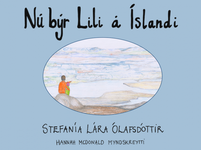 Nú býr Lili á Íslandi - bókarkápa
