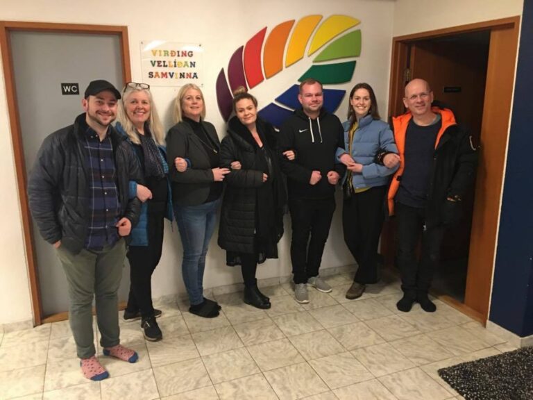 Tengjumst - nemendur og umsjónarmenn